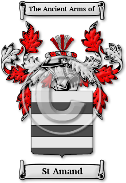 St Amand Family Crest Download (jpg) Legacy Series - 150 DPI
